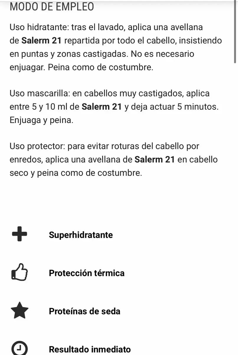 Salerm 21 250 ml